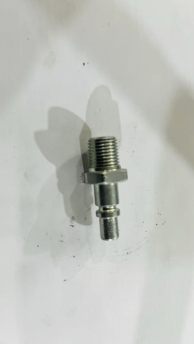 Quick-connect stud — CNC turned with precision grooves